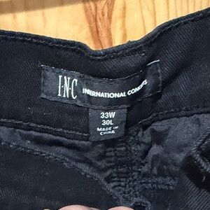 INC International Concepts Men's Skinny Jeans - Black